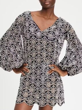 Kate Spade Eyelet Cover up Dress NWT M